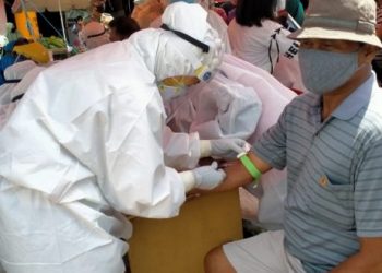 Setelah Pasar 23 Maret, Hari Ini Pedagang Pasar Serasi di Rapid Test