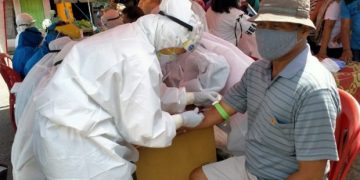 Setelah Pasar 23 Maret, Hari Ini Pedagang Pasar Serasi di Rapid Test