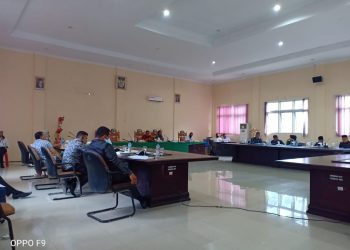 Bersama TAPD, DPRD Bolmut Gelar RDP Bahas APBD 2020 Perubahan Kedua