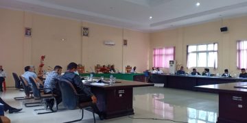 Bersama TAPD, DPRD Bolmut Gelar RDP Bahas APBD 2020 Perubahan Kedua