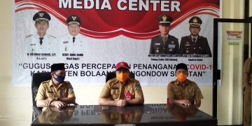 Hasil Swab, Bolsel Ketambahan 2 Positif Covid-19