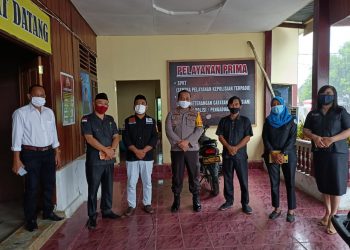 Bawaslu Bolsel Matangkan Persiapan Lanjutan Tahapan Pilkada dengan Polres Bolsel