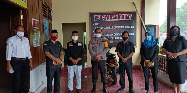Bawaslu Bolsel Matangkan Persiapan Lanjutan Tahapan Pilkada dengan Polres Bolsel