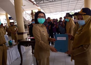 218 CPNS Bolmong Terima SK PNS