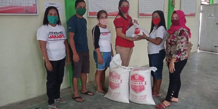 Pemdes Pangian Tuntas Salurkan Bantuan Tahap Kedua