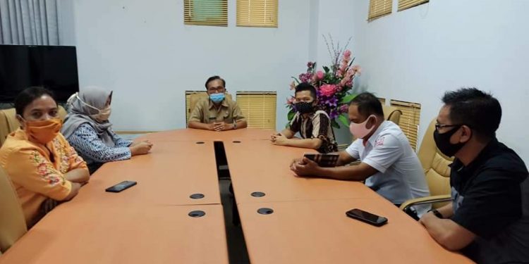 Bahas Tahapan Lanjutan, KPU Dan Pemkab Boltim Tatap Muka