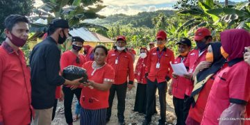 Peringati Bulan Bung Karno, DPC PDIP Bolsel Gelar Bakti Sosial