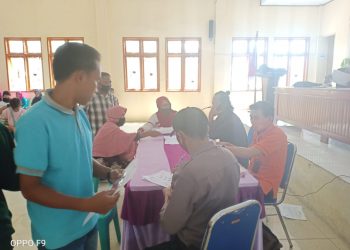 Warga Bolang Itang Timur Terima BST Tahap Dua