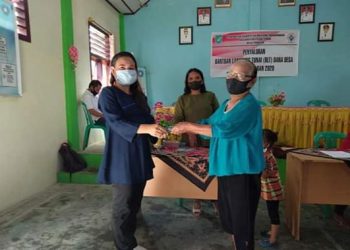 102 KK Desa Pangian Terima BLT Dandes Tahap Tiga