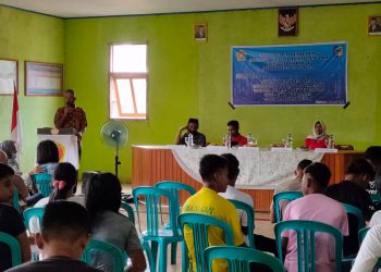 Rinaldy Paputungan Terpilih Ketua Karang Taruna Desa Biontong Satu