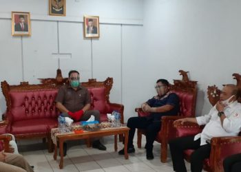Pimpinan Bawaslu Provinsi Tinjau Kesiapan Bawaslu Bolsel Hadapi Tahapan Pemilu 2020