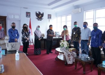 Nayodo Terima Kunjungan Kerja Komisi I DPRD Provinsi