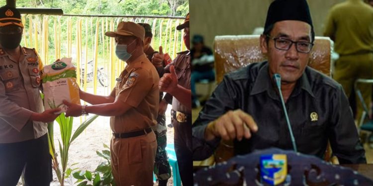 Aleg Bolmut Apresiasi Polres Bolmut Bagikan Bibit Jagung di Tiga Desa