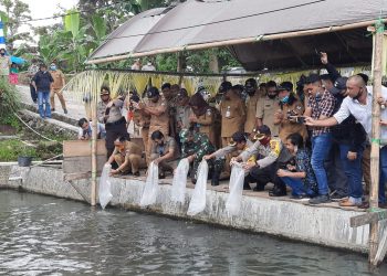 Launching KTN Desa Liberia Timur, Sehan Apresiasi Polri 