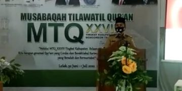 Tahlis Buka MTQ ke-28 Tingkat Kabupaten