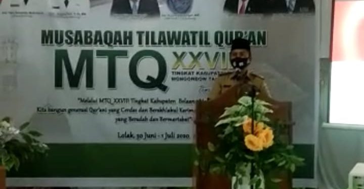 Tahlis Buka MTQ ke-28 Tingkat Kabupaten