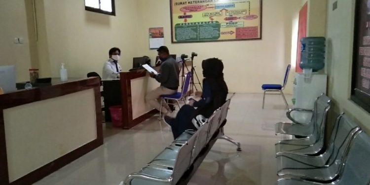 Perhatikan Protokol Covid-19, Polres Kotamobagu Buka Kembali Pelayanan SKCK