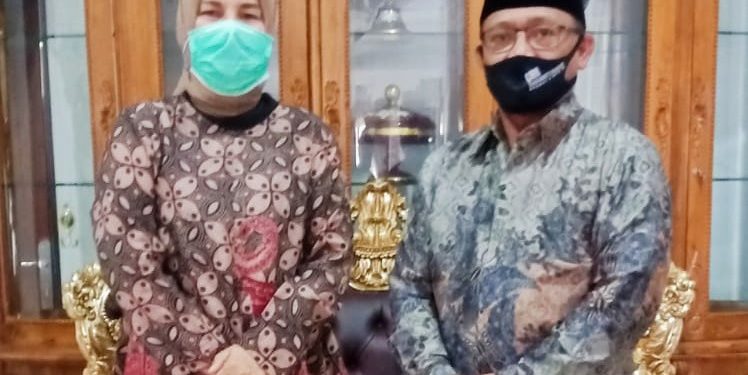 Bahas Kerjasama, Kamran Sambangi Wali Kota Kotamobagu