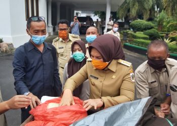 Dilepas Wali Kota, Hari ini 5000 Warga Kotamobagu Terima Beras Premium
