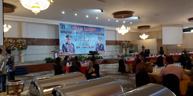 Berikut Yang Disampaikan Nayodo Dalam Pisah Sambut Kepala Imigrasi Kotamobagu