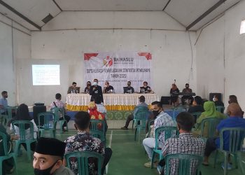 Bawaslu Gelar Sosialisasi Penyelesaian Sengketa Pemilu 2020 di Boltim