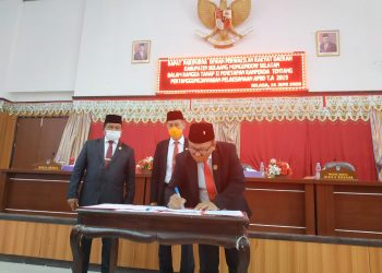 DPRD Bolsel Gelar Paripurna Tahapan II Penetapan Ranperda