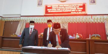 DPRD Bolsel Gelar Paripurna Tahapan II Penetapan Ranperda