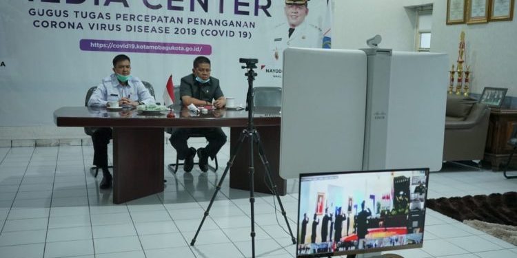 Nayodo Hadiri Peringatan HUT Bhanyangkara ke-74 Secara Daring
