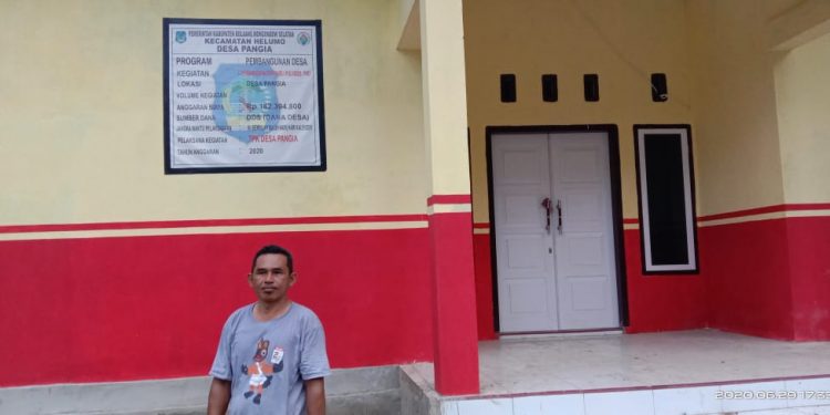Prioritaskan Kesehatan Masyarakat, Pemdes Pangia Bangun RDS