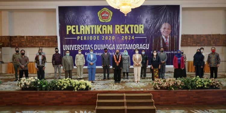 Hadiri Pelantikan Rektor. Tatong : Kedepan UDK Akan Menjadi Kampus Kebanggaan BMR