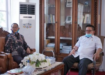 Nayodo Terima Kunjungan Kerja Wakil Bupati Gorut