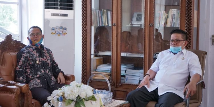 Nayodo Terima Kunjungan Kerja Wakil Bupati Gorut