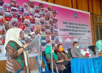 Sehan Apresiasi Kegiatan Rapat Konsultasi Dan Koordinasi TP-PKK Se Boltim