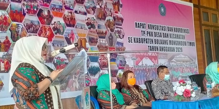 Sehan Apresiasi Kegiatan Rapat Konsultasi Dan Koordinasi TP-PKK Se Boltim