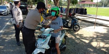 Polsek Urban Kaidipang Gelar Sosialisasi Kamseltibcarlantas