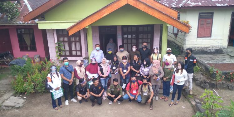 Dihadiri Dua Pimpinan Provinsi Sulut, Bawaslu Boltim Awasi Coklit