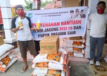 Dinas Perkebunan Salur Bantuan Bibit Jagung dan Pupuk di Wilayah Pantura