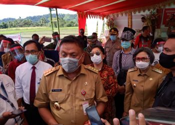 Olly Dondokambey Sosialisasikan Pergub Nomor 44 Tahun 2020 di Bolmong