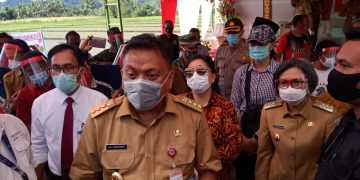 Olly Dondokambey Sosialisasikan Pergub Nomor 44 Tahun 2020 di Bolmong
