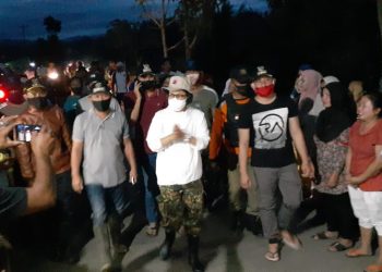 Yasti Tinjau Langsung Kondisi Masyarakat dan Lokasi Banjir Dumoga