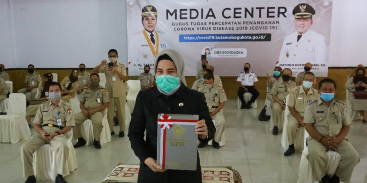 Pemkot Kotamobagu Rilis LKPD Audited Tahun Anggaran 2019