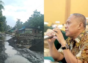 Jalan Rusak Desa Sompiro, Aleg Bolmut Sorot Dinas PU Bolmut 