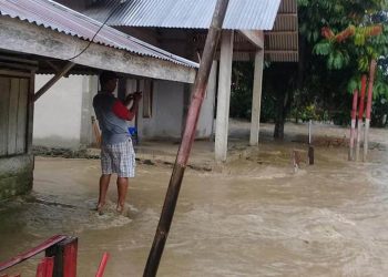 Sedikitnya Enam Desa Terdampak Banjir di Dumoga Hari Ini