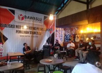 Bawaslu Provinsi Sulut Gelar Sosialisasi Potensi Sengketa Dengan Pewarta Boltim
