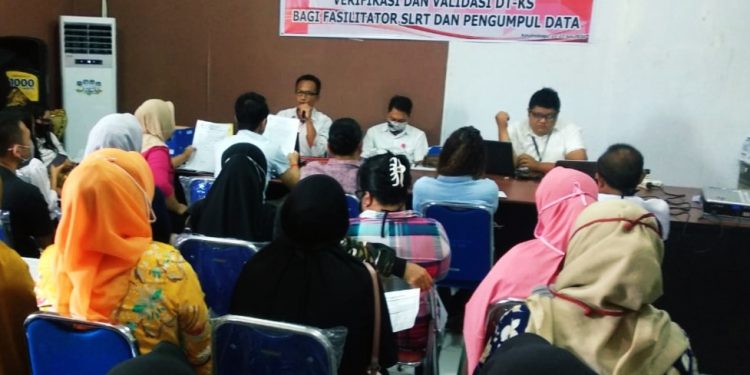 Dinsos Kotamobagu Bimtek 180 Peserta Petugas Pendataan