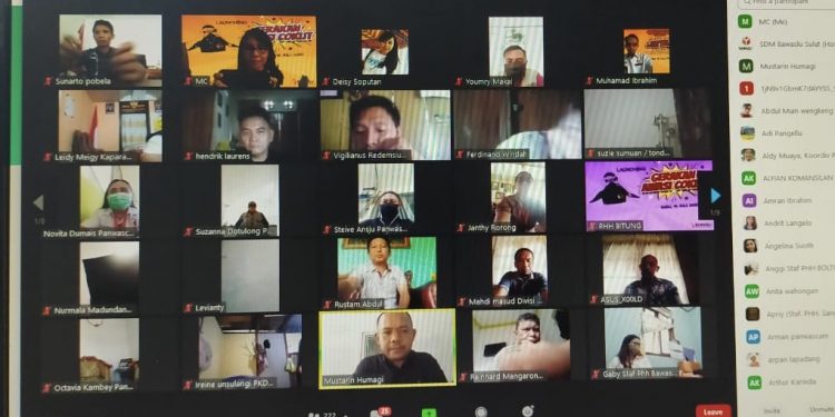 Hadapi Tahapan Pilkada 2020, Bawaslu Sulut Launching Gerakan Awasi Coklit