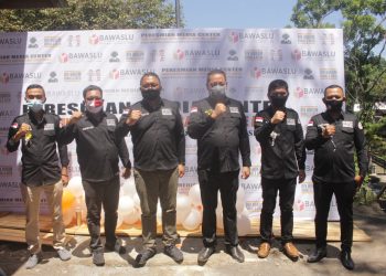 Dihadiri Bawaslu RI, Bawaslu Sulut Resmikan Gedung Media Centre