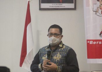 Pangellu Berikan Bimtek Tentang Penyelesaian Sengketa Kepada Bawaslu Bolsel