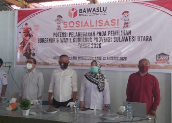 Cegah Potensi Pelanggaran Pilgub 2020, Bawaslu Sulut Sosialisasi di Bolmong