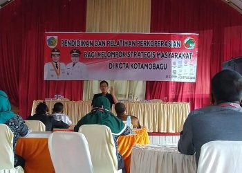Disdagkop – UKM Tingkatkan Kualitas SDM Pengurus Koperasi Kotamobagu